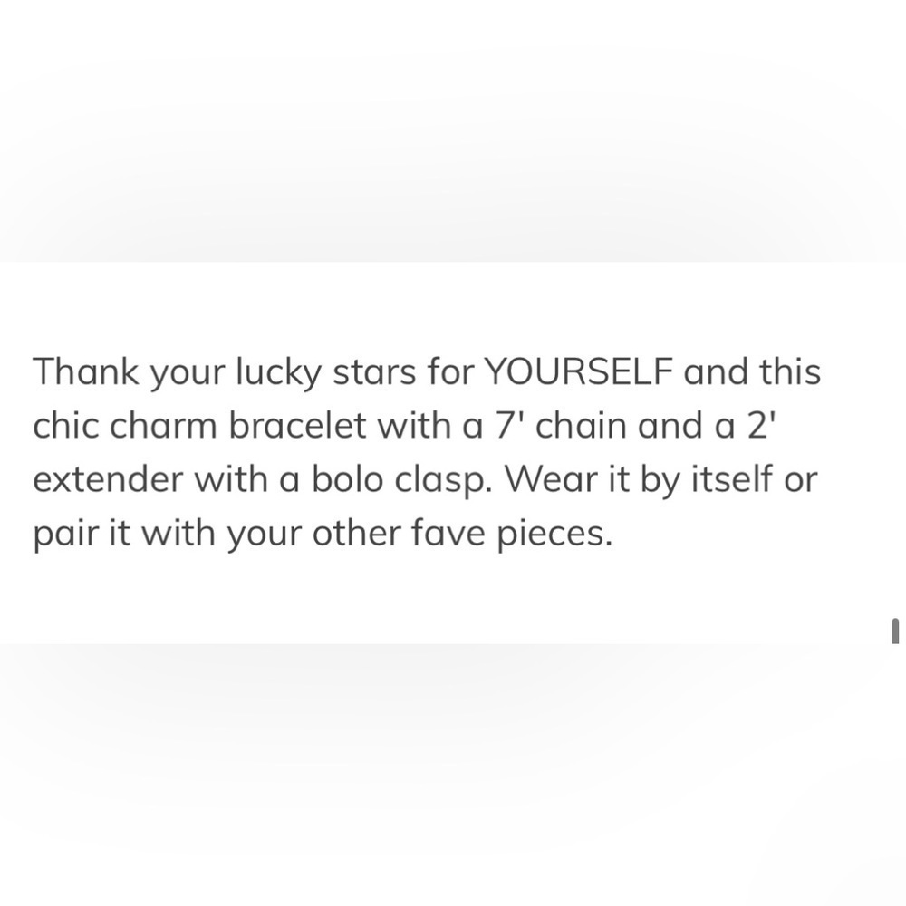 gold colored zodiac charm bracelet 🖤 - Picture 2 of 2